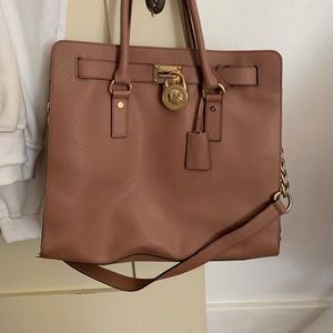 Michael kors hamilton leather purse